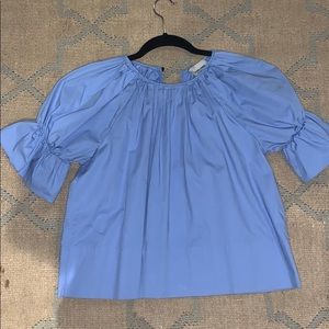 Rachel Comey blue blouse